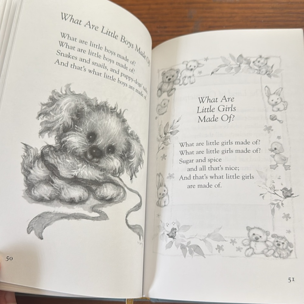 Hallmark Bedtime Stories II Blue and Gold Book - Picture 5 of 7